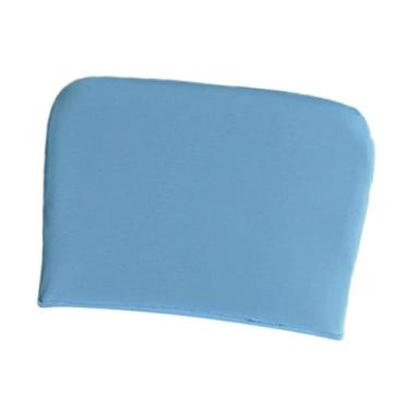 Imagem de ＫＬＫＣＭＳ Capa para encosto de cadeira de escritório, capa removível para cadeira de computador, para cadeiras de mesa para sala de estudo, escritório, 42cmx28cm