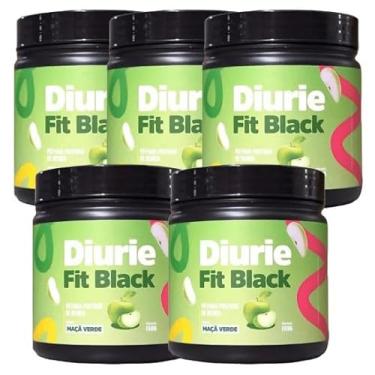 Imagem de 05 Potes Diuriefit Black Maça Verde