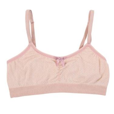 Imagem de Sutiã Infantil sem Costura Canelado F4005 Mousse M