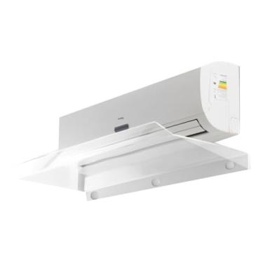 Imagem de Defletor de Ar AcríLico 90cm para Condicionadores de Ar Split Universais