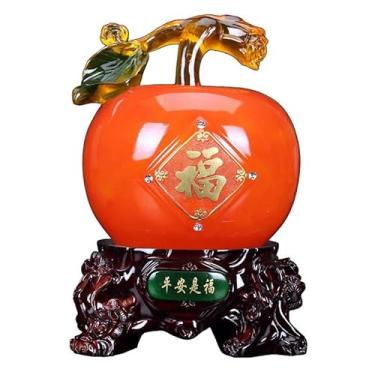 Imagem de URGDWEKJY Decoração de mesa cofrinho chinês criativo cofrinho mobiliário doméstico quarto bancada, decorações de mesa de escritório