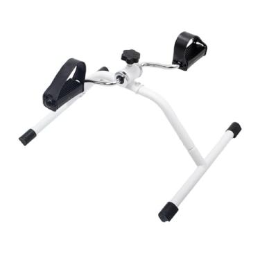 Imagem de UGPLM Mini bicicleta ergométrica, equipamento de fitness doméstico, multifuncional, máquina de exercícios aeróbicos para sentar, para escritório, esportes, Branco