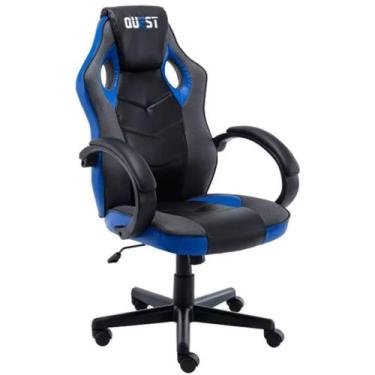 Imagem de Cadeira de Escritório Gamer Quest Estofada em PU - Tatu Bola Móveis, P