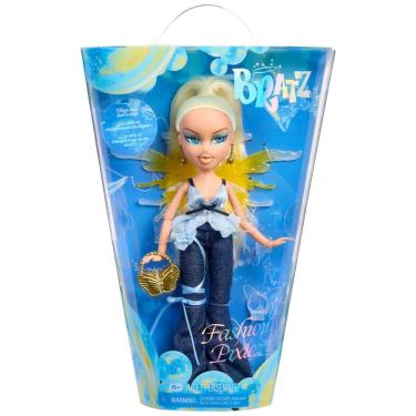 Imagem de Boneca Colecionável de Fantasia Bratz Fashion Pixiez Cloe com Roupas e Acessórios Reais