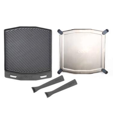 Imagem de PLACA OONI GRIZZLER DE DUPLA FACE EM FERRO FUNDIDO COM APOIO UU-P1AC00