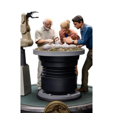 Imagem de DINO HATCHING DELUXE - JURASSIC PARK - ART SCALE 1/10 - IRON STUDIOS