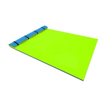 Imagem de oshhni Colchão flutuante leve para água, colchão flutuante para lago, cobertor para praia e festa ao ar livre no barco