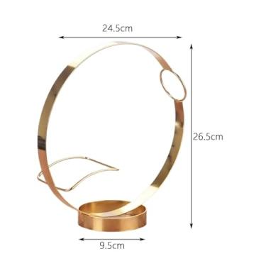 Imagem de Fenteer Estatueta de Nórdica para Estante de Entrada, Sala de Estar, Decoração de Casa com Suporte para Garrafas de Vinho de Ferro, Organizador de