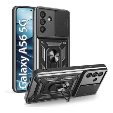 Imagem de Capa Capinha Para Samsung Galaxy Case Armadura A A56 5G Pret