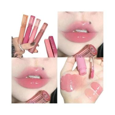 Imagem de Batom Líquido Matte com Efeito Gloss - Maquiagem para Mulheres, Tamanh