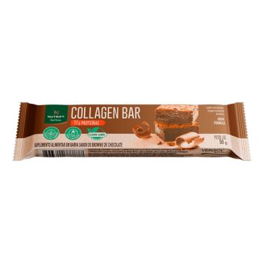 Imagem de Barra de Proteína Collagen Bar Brownie de Chocolate Nutrify 50g