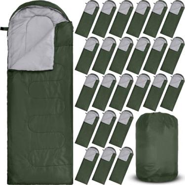 Imagem de VitalCozy 24 peças de sacos de dormir para adultos, leve, impermeável, mochilão, acampamento, saco de dormir com saco de compressão, portátil compacto para caminhadas no inverno, acampamento ao ar