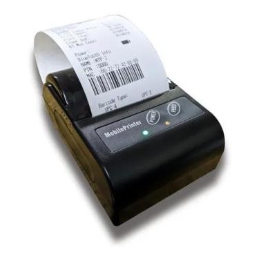 Imagem de Mini Impressora Portatil Bluetooth Termica 58mm Android Ios - Golden S