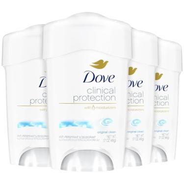 Imagem de DOVE MEN + CARE Desodorante Dove Clinial Protection, Original Clean, 50 Ml (Pacote Com 4) (Pacote)