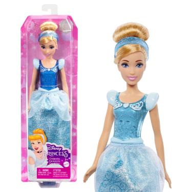Imagem de Boneca Fashion Mattel Disney Princess Cinderella com acessório