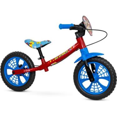 Imagem de Bicicleta Equilíbrio Aro 12 Balance Bike Marvel Spidey Spider-Man 02 -