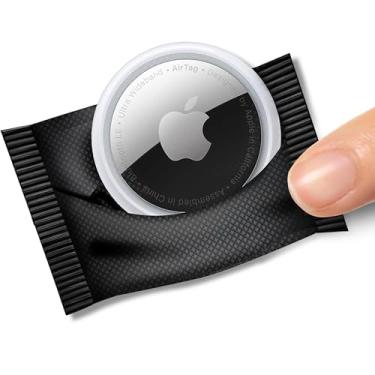 Imagem de POCKET BUDDY Suporte GPS de tecido 8PK para AirTags, seguro e discreto, para roupas, adequado para bolsas de bagagem, roupas e equipamentos esportivos e atividades ao ar livre. Pacote de (8)