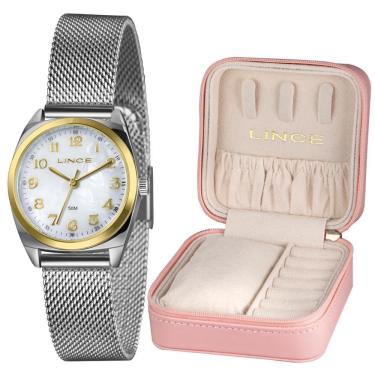 Imagem de Relógio Lince Feminino Ref: Lrth221L30 B2Sx Bicolor Estojo