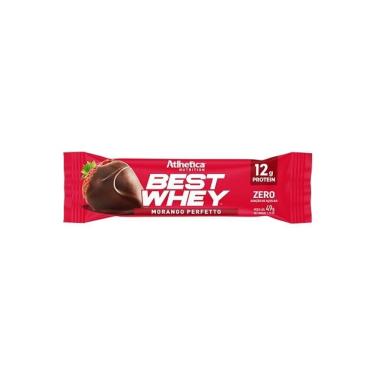 Imagem de Best Whey Bar (62g) - Sabor: Morango Perfeito (49g)