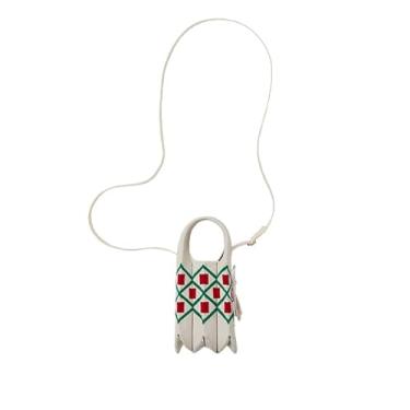 Imagem de JOSEPH AND STACEY Lucky Pleats Bag Patten Mini Cross | Bolsa tiracolo feminina dobrável sustentável | Bolsa transversal compacta para telefone e itens essenciais, Mini