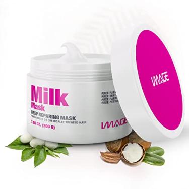Imagem de 'Milk Mask - Hair Mask for Dry Damaged Hair - Keratin Hair Treatment - Hair Treatment for Dry Damaged Hair - Hair Repair Mask - Hair Treatment Masks - Deep Conditioner for Dry Damaged Hair'