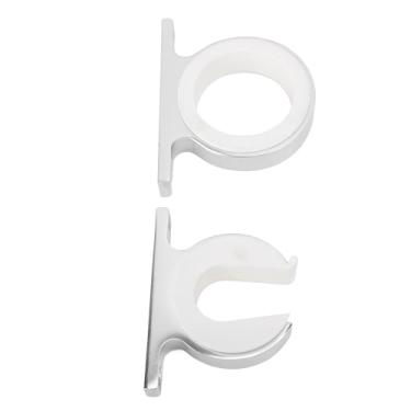 Imagem de SPYMINNPOO Conjunto de Suporte de Haste única, Rack de Vara de Pesca Em Liga de Alumínio Com Acabamento Anodizado para Suporte Seguro e Instalação Flexível Em Garagens de Barcos ou Casas