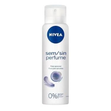 Imagem de Desodorante Nivea Aerosol Sem Perfume 150ml-Unissex