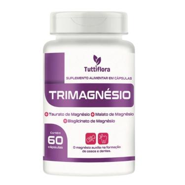 Imagem de Tri Magnésio (Malato, Taurato, Bisglicinato) 60 Cápsulas Tuttiflora-Unissex