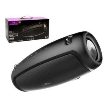 Imagem de Caixa de som bluetooth tws 30W com alça BTS37L preta