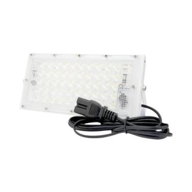 Imagem de Refletor LED Portátil De 50W 12V-85V Para Conexão De Bateria - DSELCHU