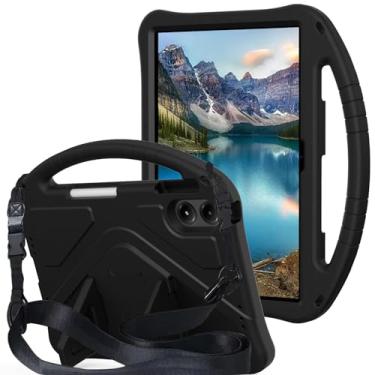 Imagem de YRH Capa para tablet Onn 12.1 Pro 2024 (modelo 100146663), capa infantil EVA à prova de choque com alça de ombro para tablet Walmart Surf Onn de 12,1 polegadas, preta
