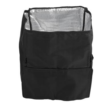 Imagem de SUNGOOYUE Tampa da Bomba, Tecido Oxford 600D Com Isolamento de Filme de Alumínio para Aquecedor de Banheira de Hidromassagem, Zíper à Prova d'água e Tiras Adesivas, Proteção Externa 16,9 X 15,0 X