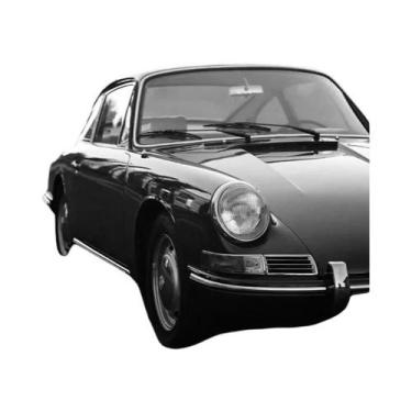 Imagem de Pôster De Carro Luxuoso Preto E Branco Em HD, Arte Moderna Para Decora