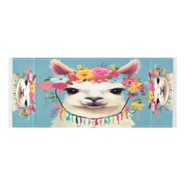 Imagem de Wassud Capas de lavadora e secadora de ovelhas, protetor de lavadora com sacos de armazenamento, capa de geladeira à prova de poeira com bolsos para lavanderia doméstica, cozinha, 120 x 55 cm