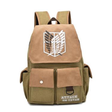 Imagem de Mochila escolar Attack On Titan Anime para crianças