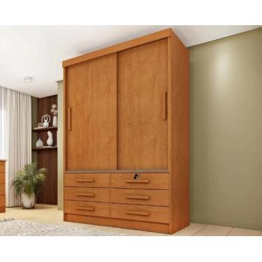Imagem de Guarda Roupa Chicago 2 Portas Sem Espelho - Móveis Tcil - Tcil Móveis