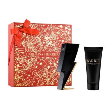 Imagem de Kit Perfume Masculino Bad Boy de Carolina Herrera EDT 100ml + Shower G