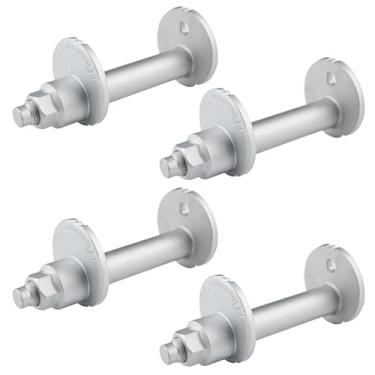 Imagem de MEMOEO Kit de parafusos de cambagem de braço de controle inferior 48409-35050 48452-35020 compatível com Toyota 1996-2002 4Runner, 1996-2004 Tacoma, parafusos de ajuste de bico de alinhamento frontal