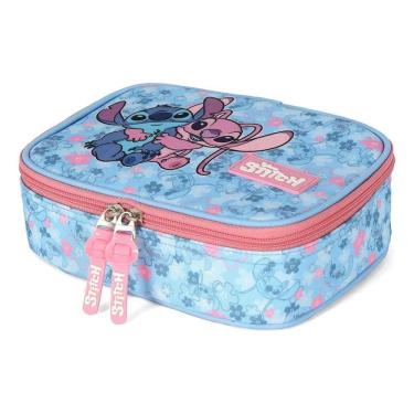 Imagem de Estojo Escolar Box Stitch e Angel - Rosa ET50104SC - Luxcel