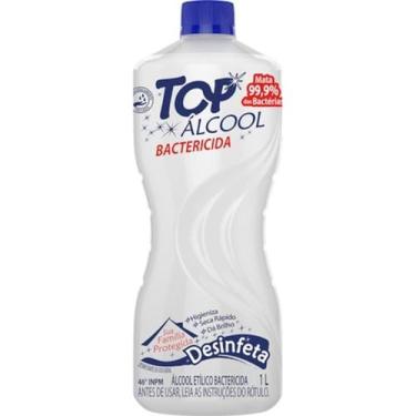 Imagem de Álcool Líquido Bactericida Tradicional 46Inpm Top Álcool 1l - Topland