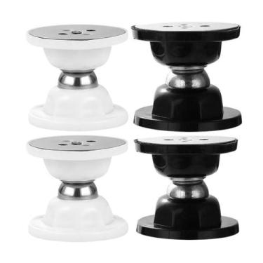 Imagem de kit 4 Trava de Porta com Imã Magnético Silenciosa Anti Batidas Impacto