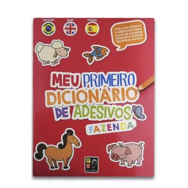 Imagem de Meu primeiro dicionário de adesivos - Fazenda - PE DA LETRA, 3