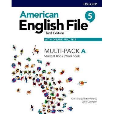 Imagem de American english file 5a - student book/workbook multi-pack with onlin