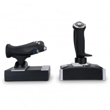 Imagem de Yunseity -Controles do Simulador de Vôo 2119Pro, Flight Stick Com Vibração, Controle, para Computador/Laptop