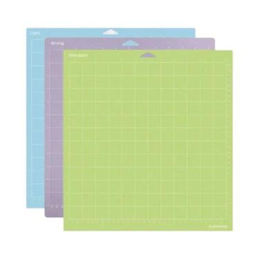 Imagem de Tapete De Corte DIY De PVC Adesivo Multicolorido De 12x12 Polegadas Pa