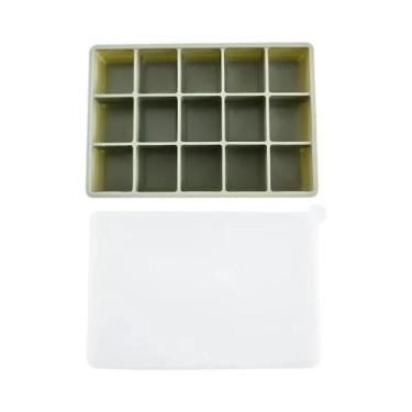 Imagem de Forma De Gelo Quadrada Grande De Silicone Não Tóxica Durável Para Bar,