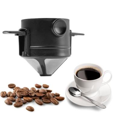 Imagem de Mini Coador De Café Filtro Reutilizável Portátil - Unyhome