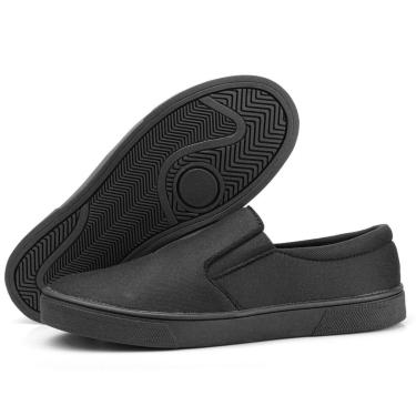 Imagem de Tênis Casual Slip On em Lona Sem Cadarço Leve Urban-Masculino
