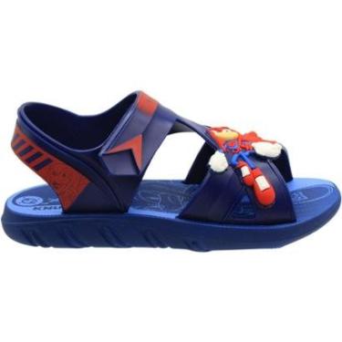 Imagem de Sandália Infantil Grendene Kids Ouriço Azul DC Heroes Menino-Masculino