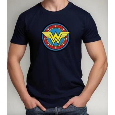 Imagem de Camisa Camiseta Adulto Masculina Feminina Algodão Mulher Maravilha Her